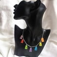 thumbnail image 3 of Collier Ours en Gélatine Mignon 7 Couleurs Pendentif en Résine Coloré pour Femmes Filles, 3 of 4