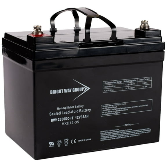 Interstate SLA1155 - 12V 35AmpH IT U1 Bright Way Group Battery Replacement