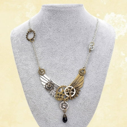 Amosfun Steampunk Jewelry for Women Multi 1Set