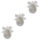 thumbnail image 4 of Ounissouiy Decoración bola plástico pluma colgante conmemorativo adorno bola árbol de Navidad colgante, tía tía 3piezas, 4 of 6
