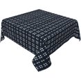 thumbnail image 1 of Square Tablecloth 54 x 54 Inch, Navy Blue Lumberjack Plaid Tablecloth Square Waterproof Stain Resistant Table Cloth Cover Table Top Tablecloth for Kitchen Dining Picnic Party Home Decoration, 1 of 1