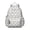 Black Dog Puppy, variant on Bulldog Dog and Footprints Backpack for School,Cute School Bag,Schoolbag with Adjustable Shoulder Straps & Padded Back,13.4"x11"x4.7"