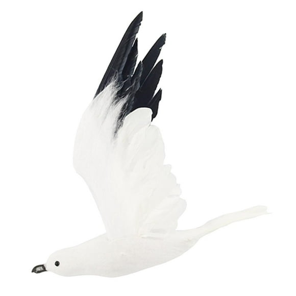 Simulated Flying Seagull Birds Model Garden Sculpture Hanging