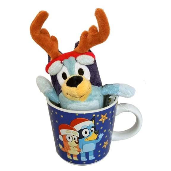 Bluey Plush in Mug Gift Set