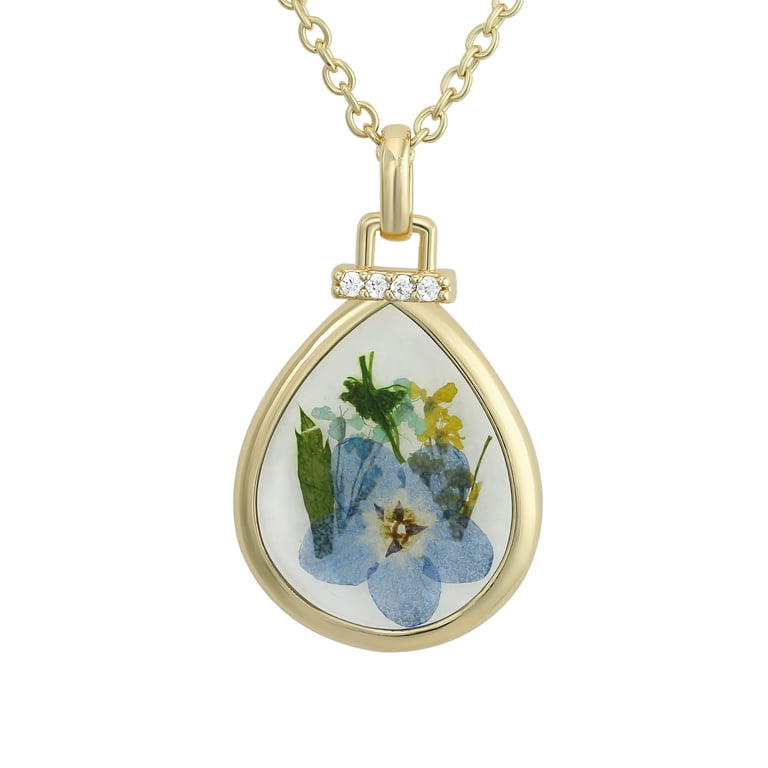 Believe by Brilliance 14KT Gold Flash Plated Double Necklace Set