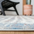 thumbnail image 5 of SAFAVIEH Amelia Denny Distressed Area Rug, Gray/Rust, 5'5" x 7'7", 5 of 12