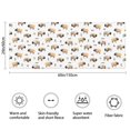 thumbnail image 3 of White Buffalo Pattern Bathroom Rugs Mat,Non Slip Microfiber Bathroom Rug,Rubber Backing,Soft Bathroom Mats for Bathroom Floor,Tub and Shower,60x24in(150x60cm), 3 of 5
