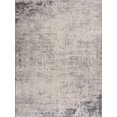 thumbnail image 2 of Hauteloom Kalanganan Living Room, Bedroom Area Rug - Contemporary - Charcoal, Gray, Light Gray - 7'10" Round, 2 of 18