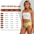 thumbnail image 2 of Womens Underwear - No Show Seamless Underwear for Women, yellow buffalo plaid Soft Stretch Women's Panties, Hipster Ladies Panties Breathable Bikini Underwear Briefs, 2 of 5
