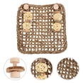 thumbnail image 3 of Brown Synthetic Pet Grinding Pad for Small Animals Durable High-Quality Wood Material, 3 of 8