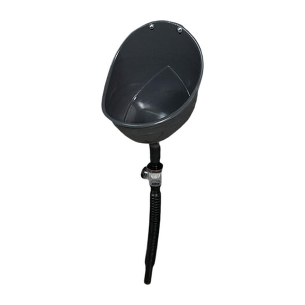 Orinal de pie para entrenamiento de orina para hombres, orinal portátil para exteriores para niños, inodoro de pared Gris
