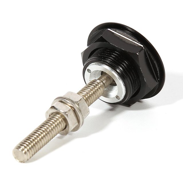 Bloqueo Del Motor Kit de clip de bloqueo de pasadores de capó con botón pulsador de 30 mm Cierre rápido de bloqueo de capó (negro) Sywqhk Accesorios para autos y motos