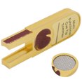thumbnail image 1 of Molinillo De Punta De Taco De Billar, Metal Ampliamente Utilizado, Compacto, Dorado, Punta De Taco De Billar, Recortador Sólido Para Pulir El Borde Del Taco De Billar, 1 of 7