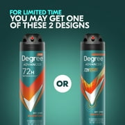 Degree Men Advanced Antiperspirant Deodorant Dry Spray for Men Adventure, 3.8 oz