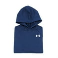 thumbnail image 4 of Under Armour Boys Rival Cotton Hoodie, Academy \ Onyx White,S - US, 4 of 4
