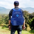 thumbnail image 2 of Mochila MOONBABY Mesh Heavy Duty, transparente, para escuela, azul, 2 of 8