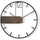 thumbnail image 1 of Reloj de pared grande de metal de 16 pulgadas, rústico, redondo, casi silencioso, vintage, decorativo, grande, 1 of 4