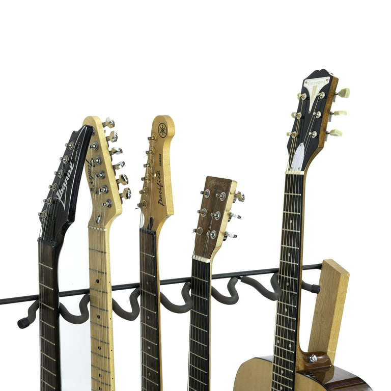 Guitar Stand x 5 from Guitar Lab, Solid Oak Guitar Rack