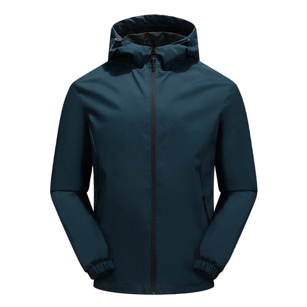 Puntoco Chaqueta De Hombre Con Capucha, Talla Grande, Estilo Fino, Para Tiempo Libre, Chaqueta Intercambiable De Alta Calidad, Abrigo Suelto