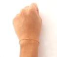 thumbnail image 2 of LoveBling 14k Rose Gold 3mm Paper Clip Link Bracelet (7.5"), 2 of 4