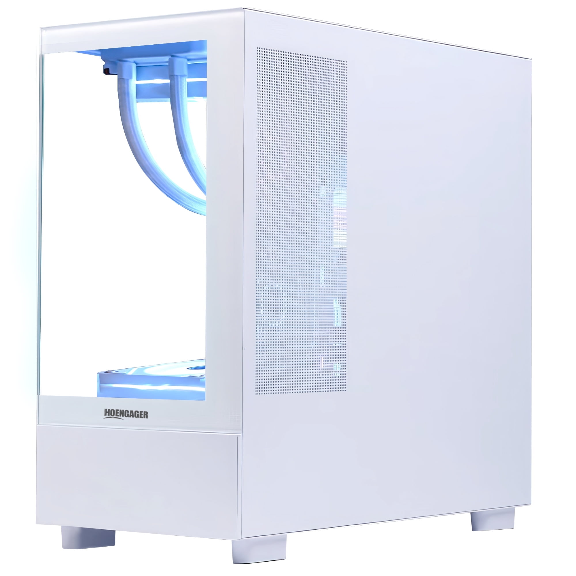 Hoengager Sunshine RTX 5070 12GB Gaming PC Desktop Intel Core i5-12600KF 32GB DDR5 RAM 1TB PCIe and 1TB SATA SSD Windows 11 -RGB Prebuilt Computer