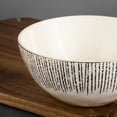 thumbnail image 4 of Thyme & Table Stoneware Large Bowl, Riley Collection, 4 of 5