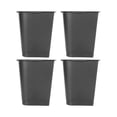 thumbnail image 2 of elevadores trapezoidales negros de 8 pulgadas para cama, silla, patas de apoyo, elevadores adicionales para muebles, color negro., 2 of 14
