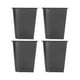 thumbnail image 2 of elevadores trapezoidales negros de 8 pulgadas para cama, silla, patas de apoyo, elevadores adicionales para muebles, color negro., 2 of 14