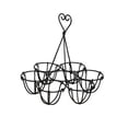 thumbnail image 1 of Tauxra Black Metal Egg Storage Rack Tray For Dining Table Kitchen Countertop Easter Decor Food Photography Prop, 1 of 6