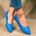 thumbnail image 7 of EKVAHL Flat Shoes for Women Pointed Toe Fashion Ballet Flats, Comfortable Slip‑On Dress Shoes, Lightweight Soft Upper Casual Office Footwear, 7 of 7