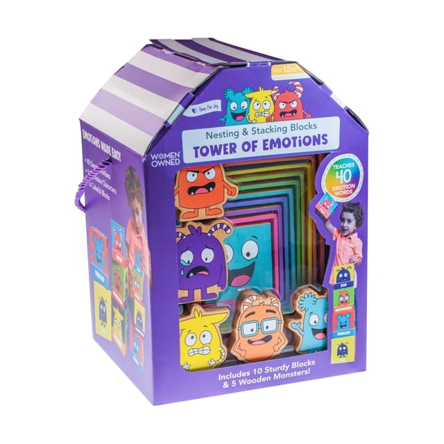 Juego de construcción Open The Joy Tower of Emotions Kids 4+