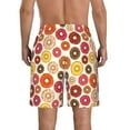 thumbnail image 3 of Naloa Donut Men's Beach Shorts, Surfing shorts, Swim trunks, Quick Dry Swim Trunks for Surfing Beach Fun - Small, 3 of 9