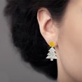thumbnail image 3 of Juego 4 Pares Pendientes Acrílicos para Fiesta Nuevo Y Navidad para Mujer Y Niña, 3 of 8