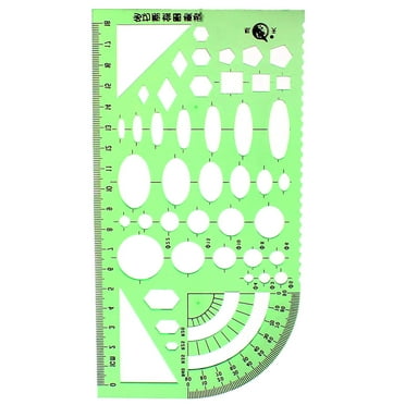 Office Math Geometry Stationery Measuring Drawing Template Ruler
