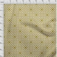 thumbnail image 4 of oneOone Rayon Olive Green Fabric Geometric Craft Projects Decor Fabric Printed By The Yard 56 Inch Wide, 4 of 4
