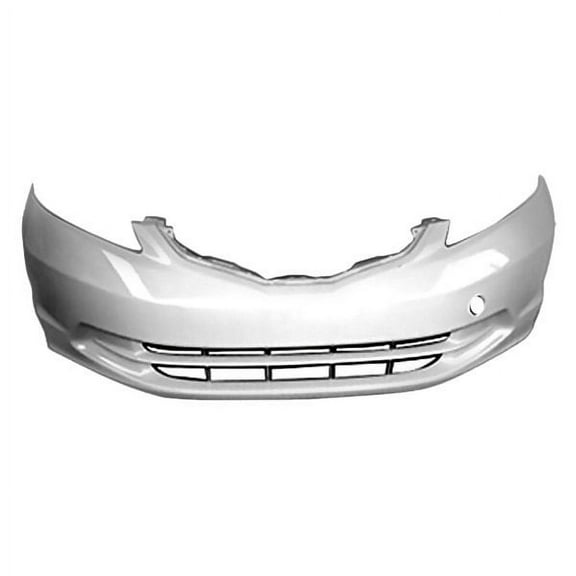 For 2009-2014 Honda Fit Front Bumper Cover With Grey Glossy