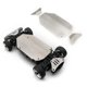 thumbnail image 2 of Chasis de Acero Inoxidable Armor Gearbox Protector Skid Plate para TT02 TT-02 1/10 RC Car Upgrades Piezas Accesorios, 2 of 5