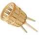 thumbnail image 1 of Bamboo Woven Flower Basket for Plant Pot Storage in Khaki Color Suitable for Living Room Balcony, 1 of 5
