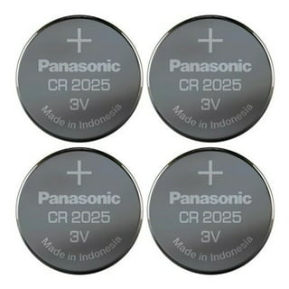 Piles CR2025 - Lot de 4 Piles | Sunmatic | Batteries CR 2025 Lithium 3v -  Longue durée et Haute Performance|dispositifs médicau