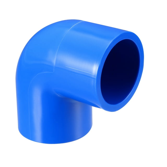 Adaptadores de Codo de Tubería de 90 Grados de 20mm Slip Azul 10Pcs