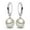 As the picture, variant on Anvazise Women's Elegant Faux Pearl Dangle Eardrop Ear Hoop Earrings Jewelry Charm