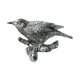 thumbnail image 3 of Colgador de pájaros en una rama, colgador de pared, utensilios para mejorar el hogar, de pared de resina para puerta de , cocina, baño, , Estilo E 12x3.5x7.3cm BLESIY Percheros, 3 of 8