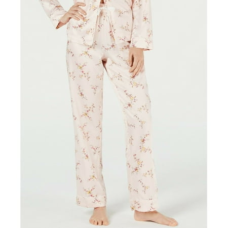 

Charter Club Sleepwear Floral Satin Pajama Pants - Pink XXL