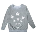 thumbnail image 4 of MIASHUI Chandail à Capuchon et Chandails en Molleton pour Filles - Automne Hiver Imprimé de Noël Col Rond Manches Longues Chandail en Molleton Décontracté pour Filles, 4 of 4