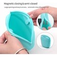 thumbnail image 3 of Silicone Dog Treat Pouch, Updated Portable Pet Training Bag With Waist Clip And Automatic Magnetic Button, Moisture-proof Storage Bag For Dogs And Cat, 3 of 4