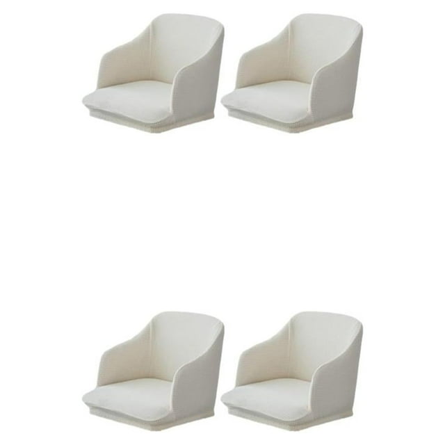 Guardoinrt 2pcs/set Transform Armchair Stretchy Chair Cover Full Protection And Stylish Decor Easy Care off-white 2Set