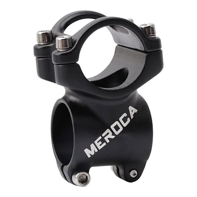 Yuarrent Vástago corto de bicicleta, bicicletas profesionales, vástagos huecos, accesorio de reemplazo, componente modificado, fijador de Ciclismo Negro