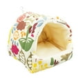 thumbnail image 2 of MERIGLARE Guinea Pig Cave Bed Guinea Pig House for Small Animals Sugar Gliders Rabbits M, 2 of 9