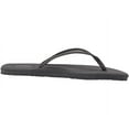 thumbnail image 6 of Flojos Fiesta 2.0 Charcoal Vintage Slip On Slide Thong Flat Flip Flops Sandals (Charcoal, 7), 6 of 7