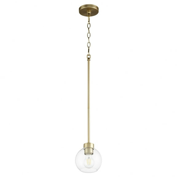 3317-80-Quorum Lighting-Voln - 1 Light Pendant-6.25 Inches Tall and 6 Inches Wide     -Traditional Installation
